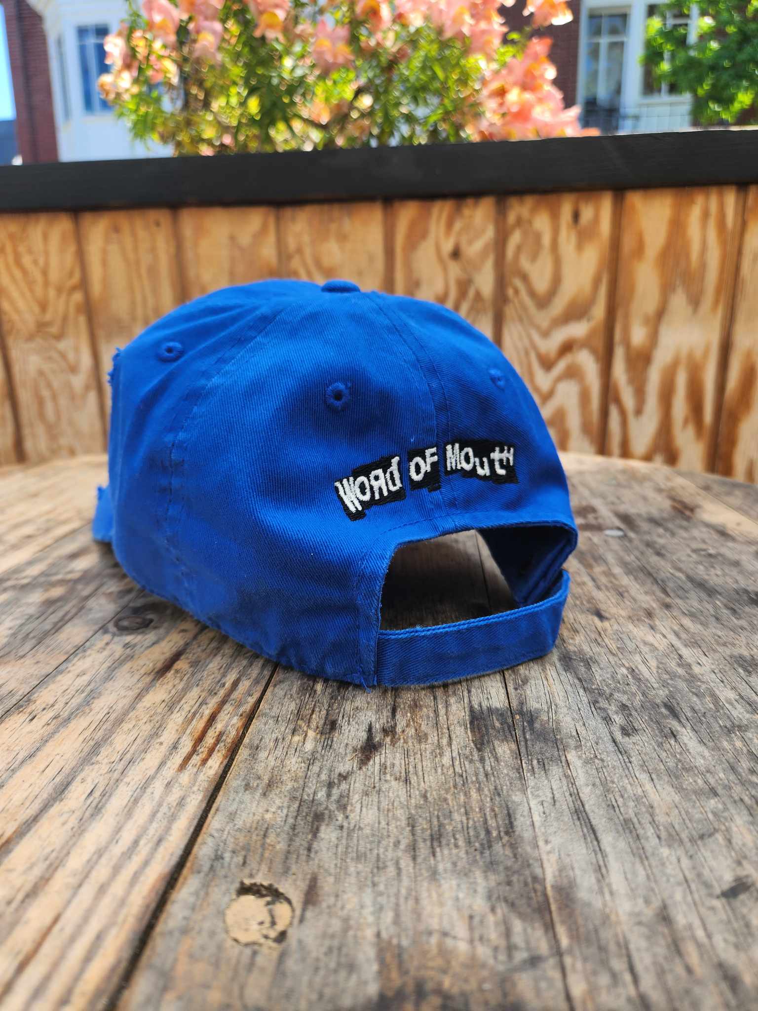 Distressed Dad Hat - WOM Logo