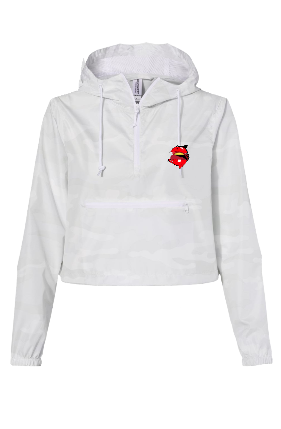 Lightweight Pullover Crop Windbreaker