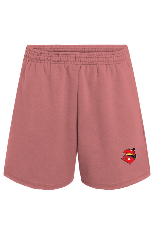 Womens Cutoff Fleece Shorts