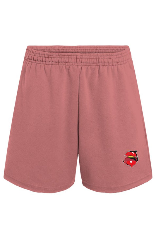 Womens Cutoff Fleece Shorts