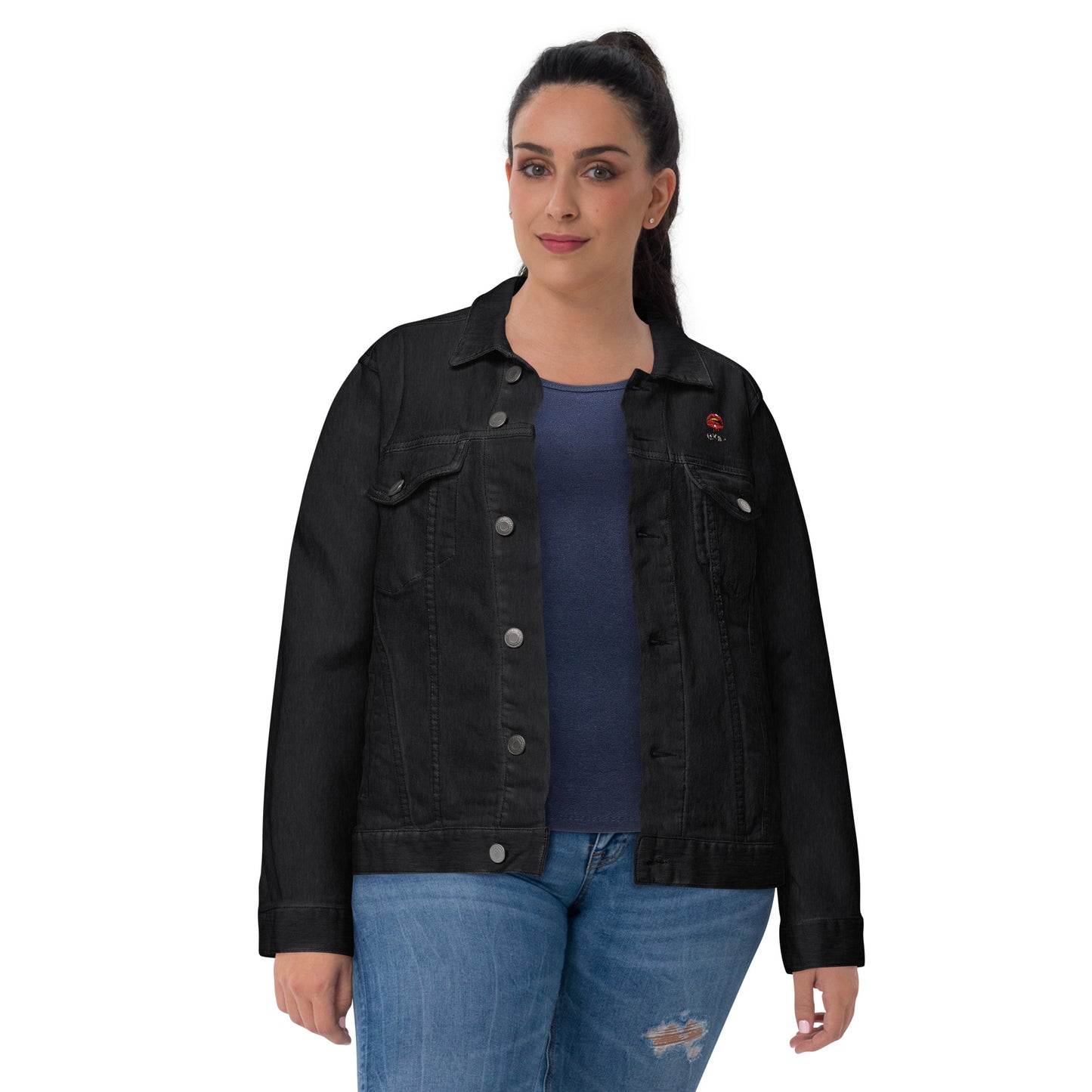 Word of Mouth Unisex Denim Jacket