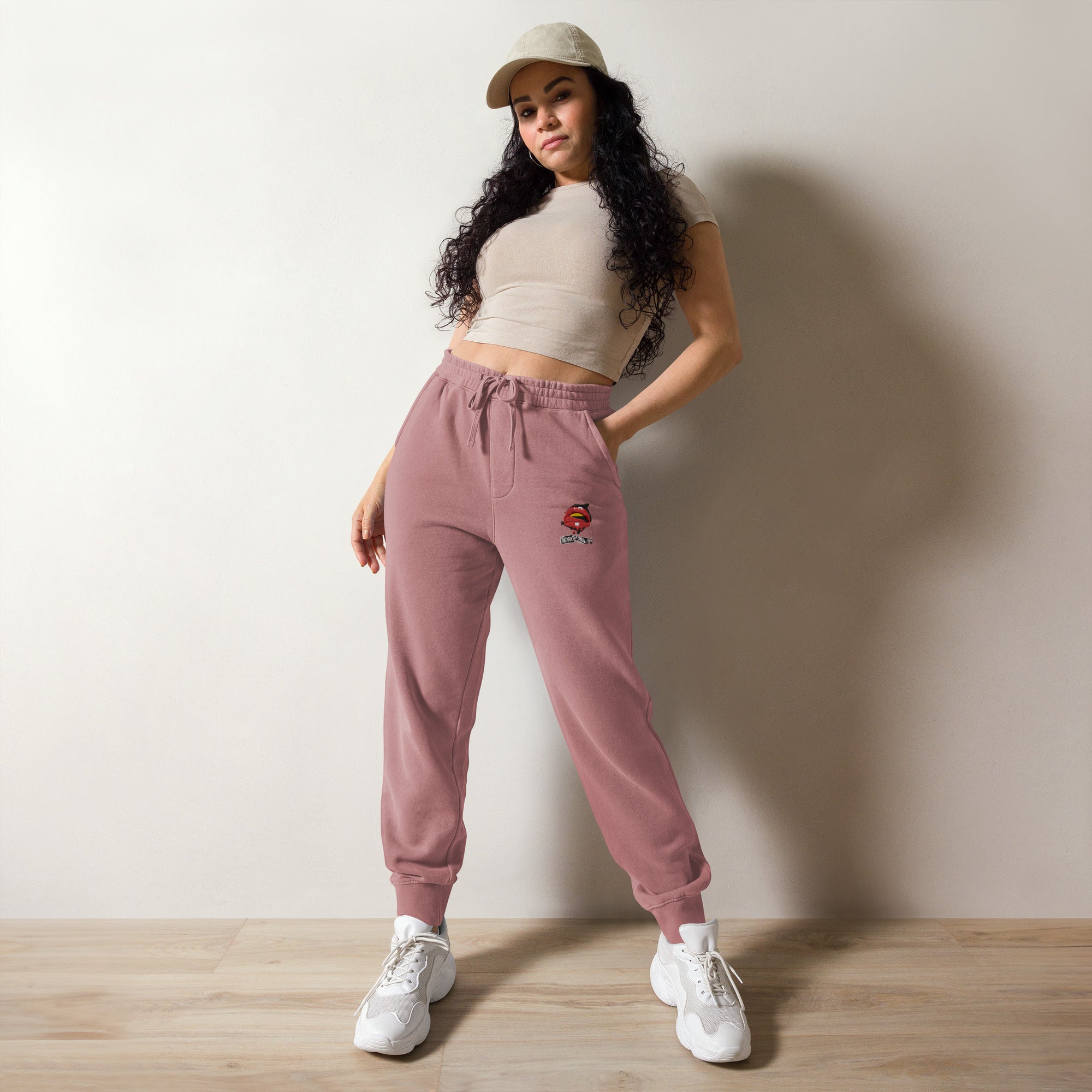 Full Logo Unisex pigment-dyed sweatpants